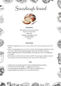SOURDOUGH BREAD RECIPE WITH PRINTABLE CHECKLIST A COUPLE intelligence overview