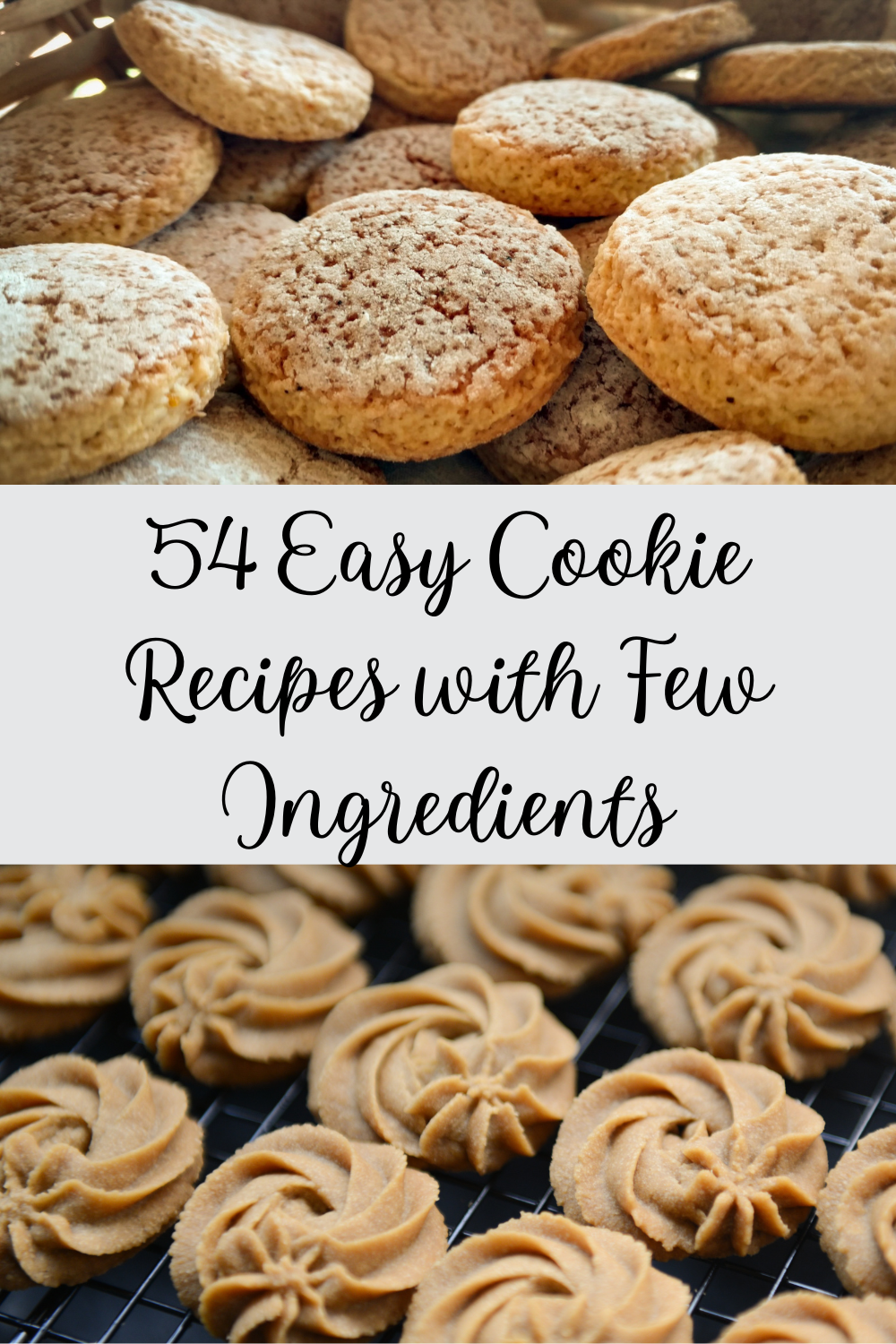Easy Cookie Recipes with Few Ingredients