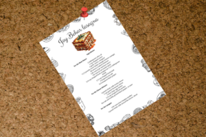 Printable Joy Behar Lasagna Recipe (Free PDF) - Tasteful Zone